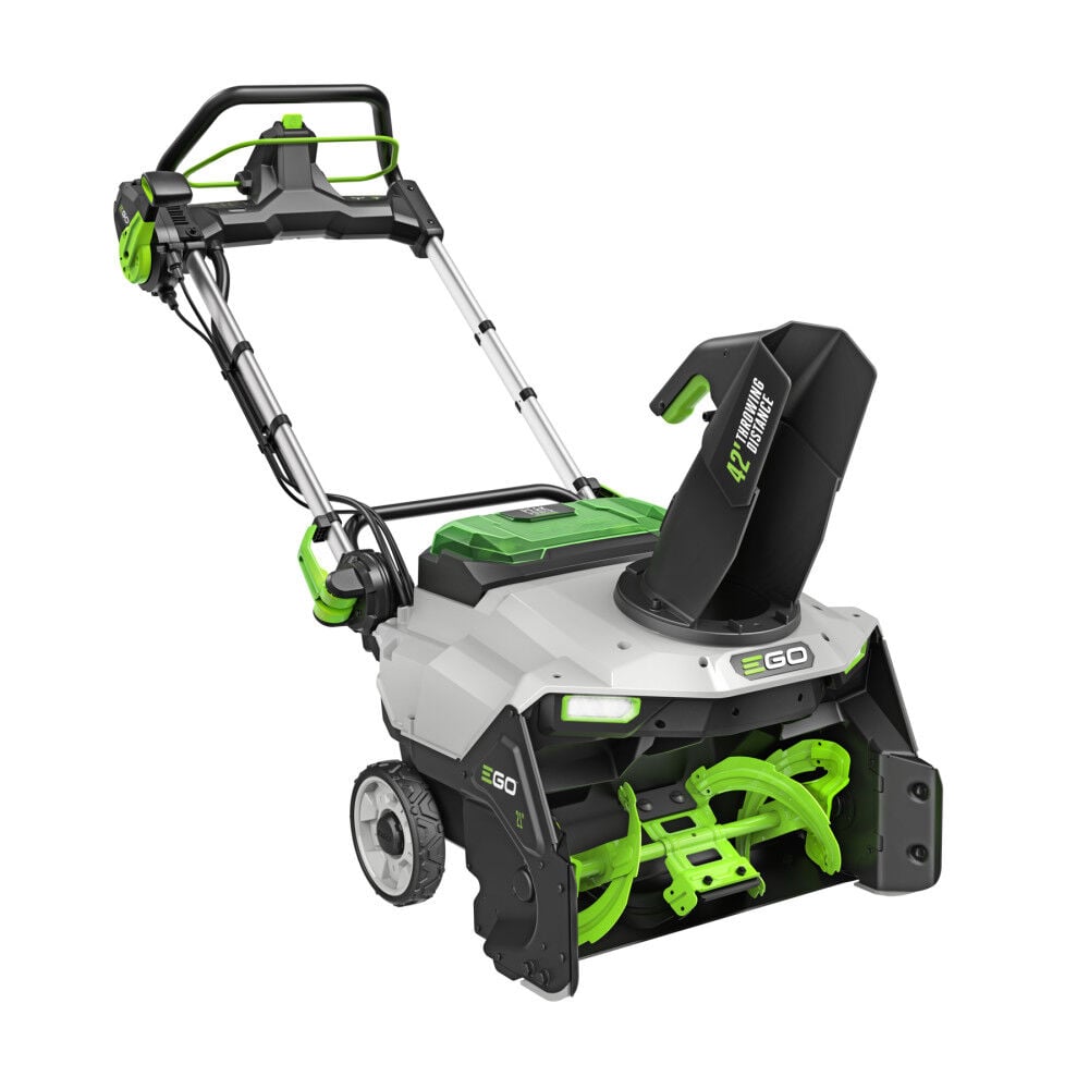 EGO Power+ SNT2122 21" Single-Stage Snow Blower with Peak Power, (2) 4.0Ah Batteries and 320W Charger