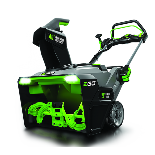 EGO Power+ SNT2114 21" 56-Volt Cordless  Snow Blower with Steel Auger with (2) 7.5Ah Batteries and Dual Port Charger Included