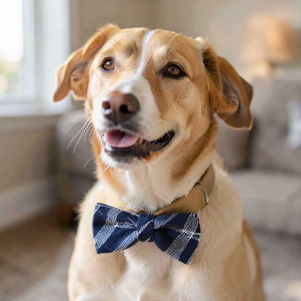 Adjustable Dog Bow Tie Collar