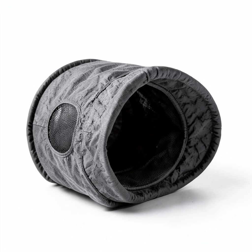 Pop-Up Cat Tunnel with Peekaboo Window