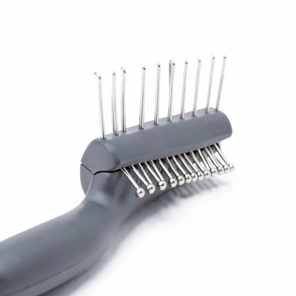 Two-Sided Pet Grooming Brush
