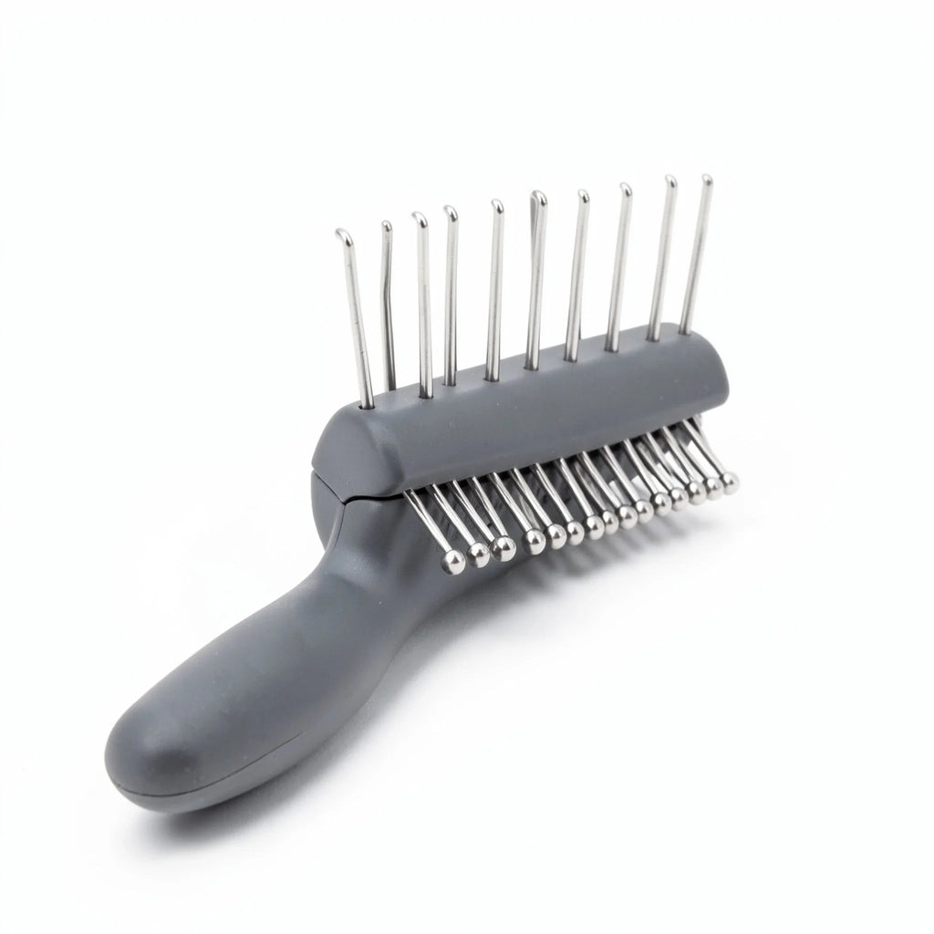 Two-Sided Pet Grooming Brush