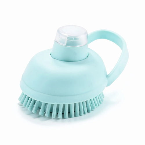 Bath Brush with Shampoo Reservoir