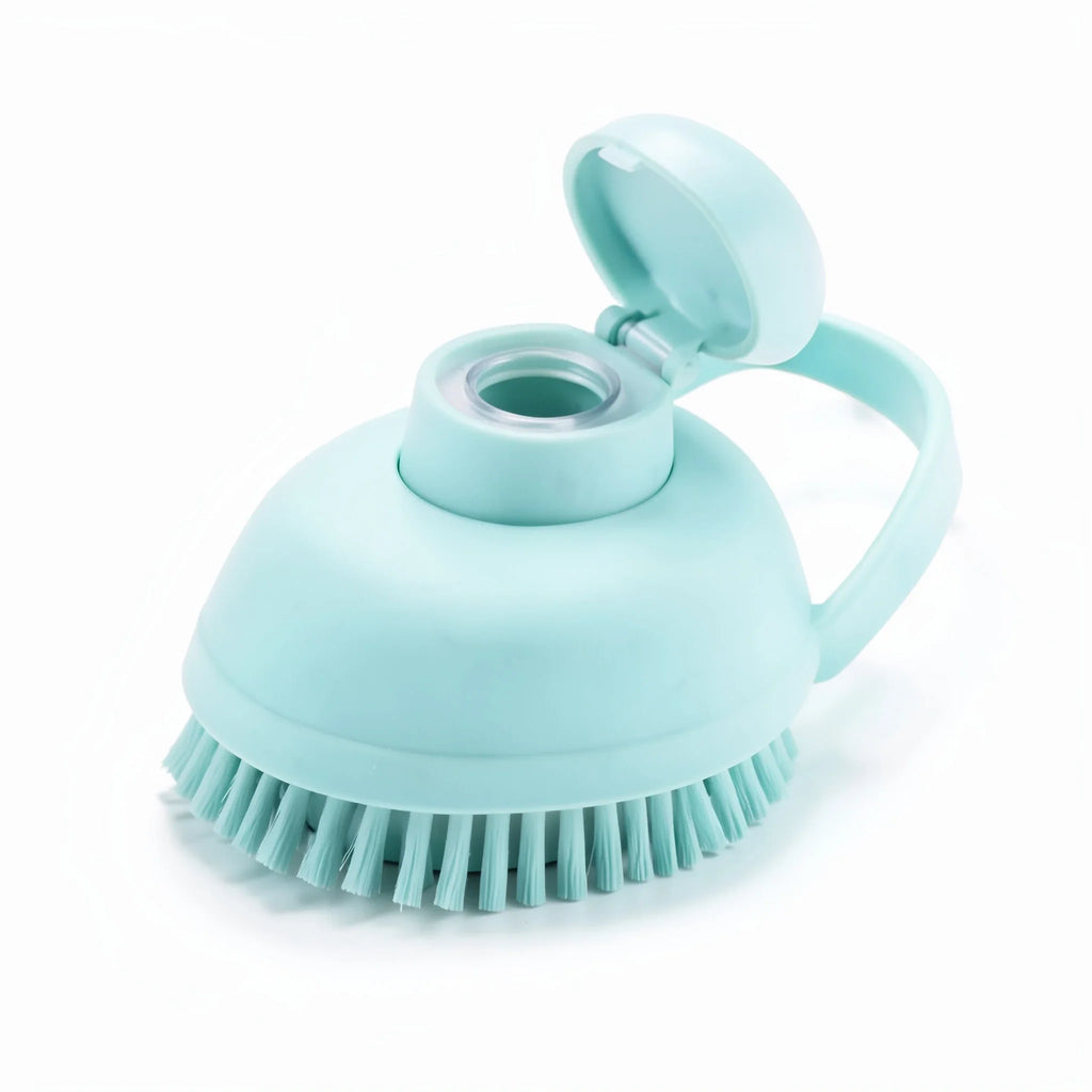 Bath Brush with Shampoo Reservoir