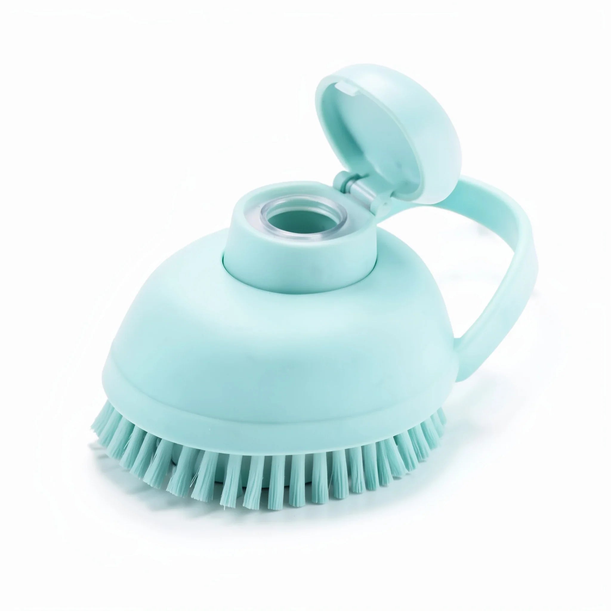 Bath Brush with Shampoo Reservoir