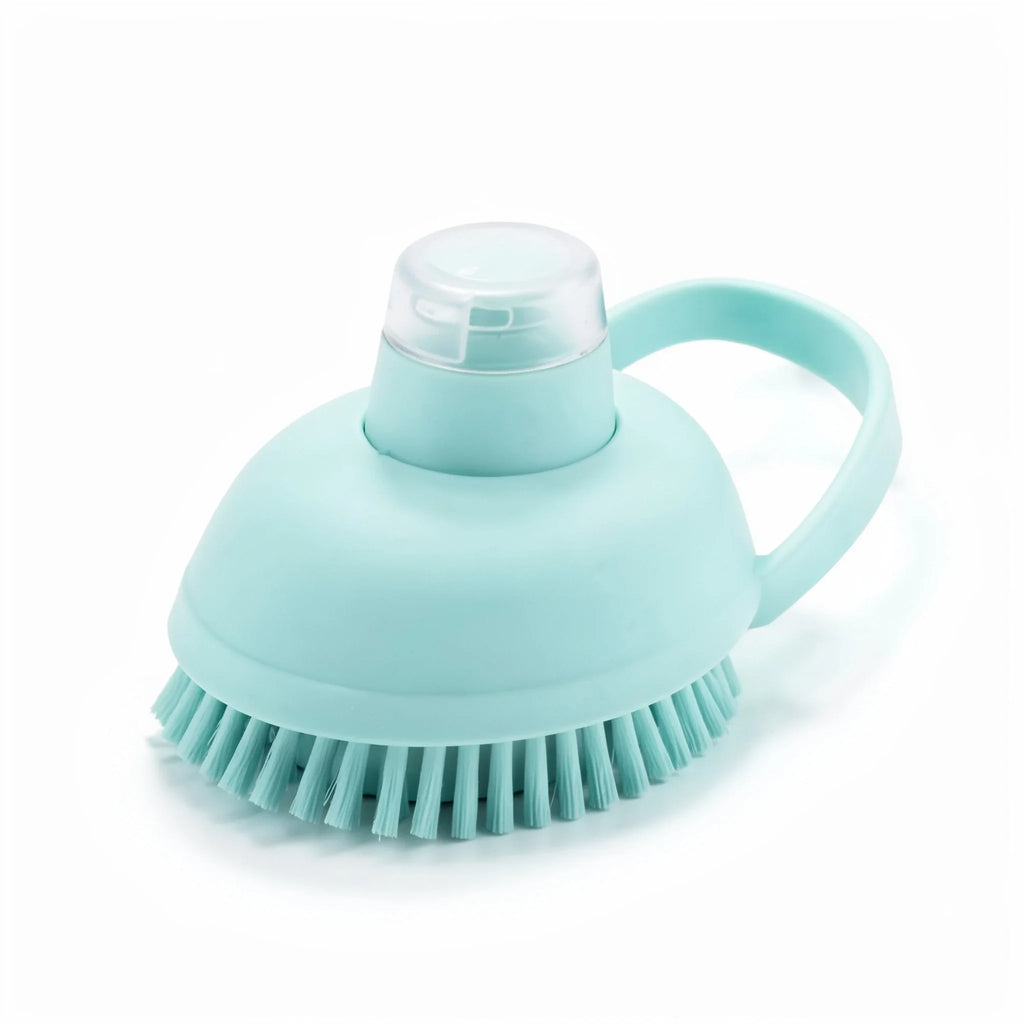 Bath Brush with Shampoo Reservoir