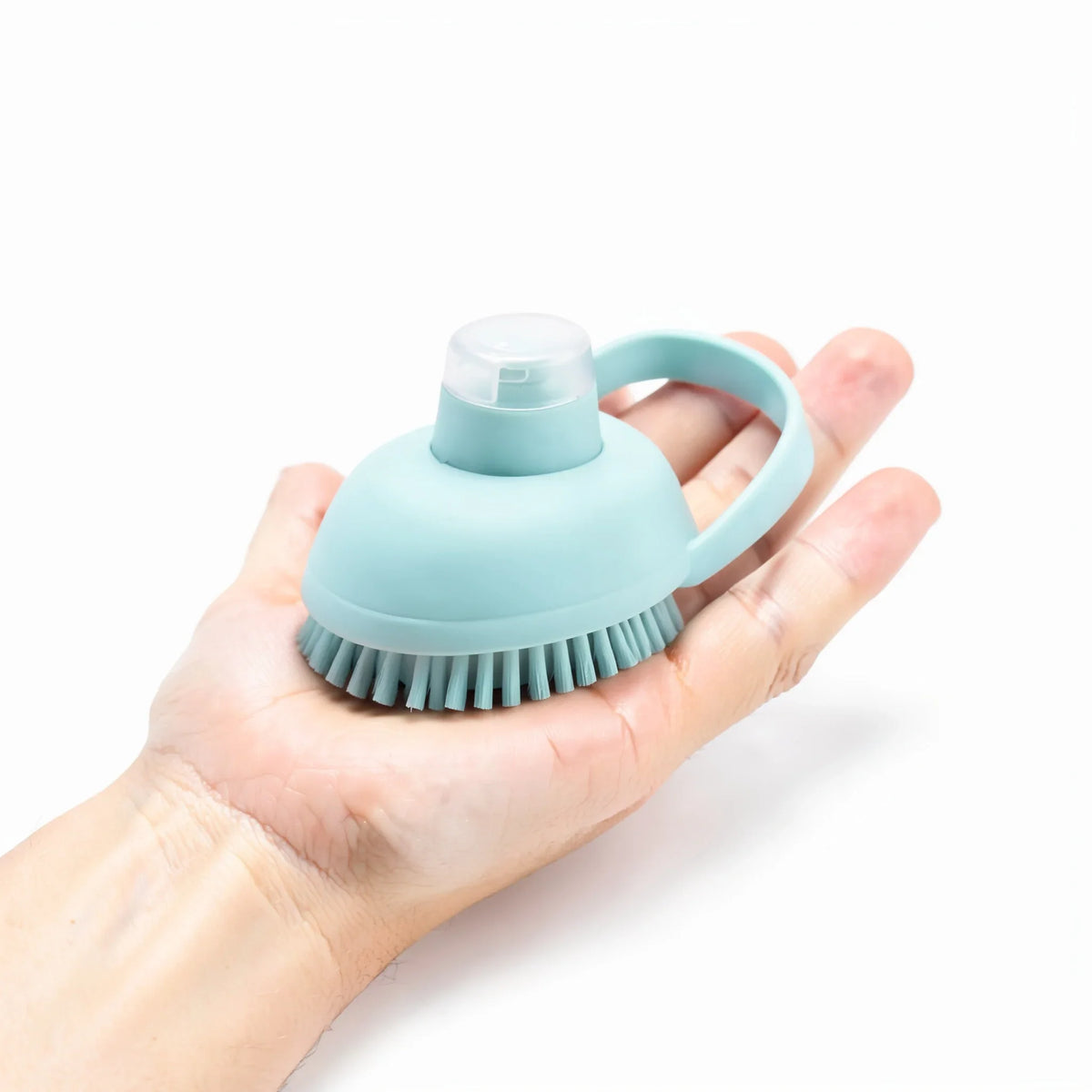 Bath Brush with Shampoo Reservoir